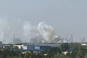 пожар в Энергодаре